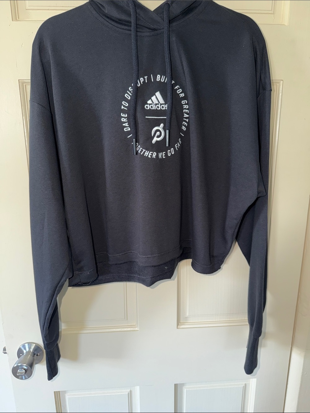 Adidas Men’s Black Hooded Sweatshirt - Peloton Collaboration